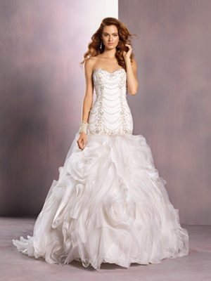 alfred angelo ariel wedding dress