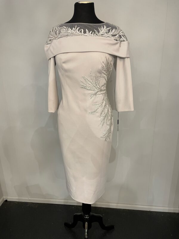 Veni Infantino: Pearl Applique Dress